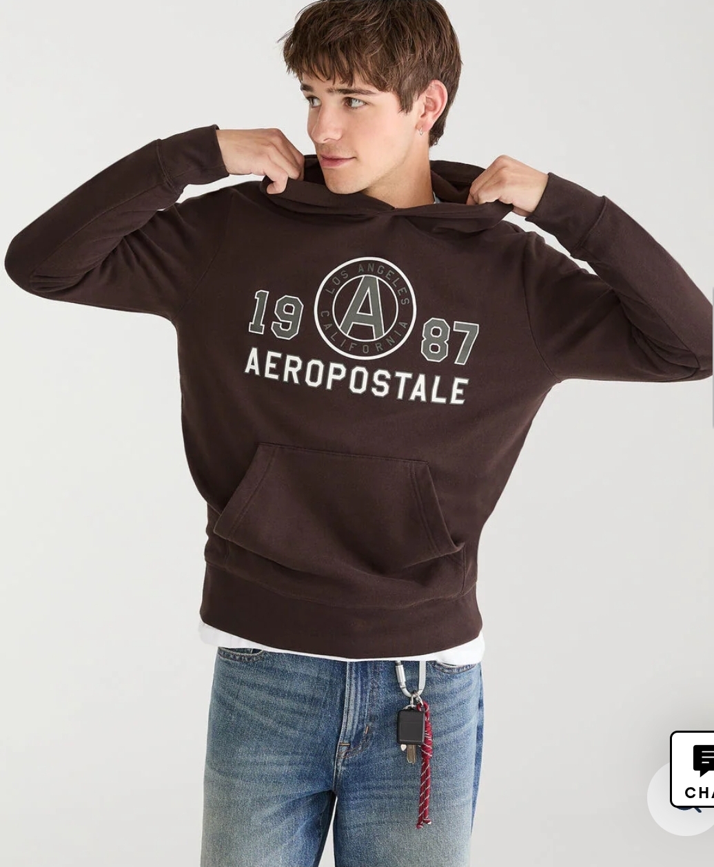 Buzo Aeropostale marron