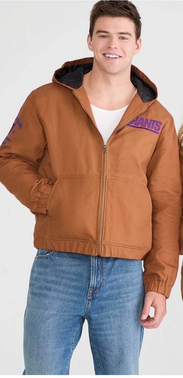 Chaqueta bomber Puma camel hombre