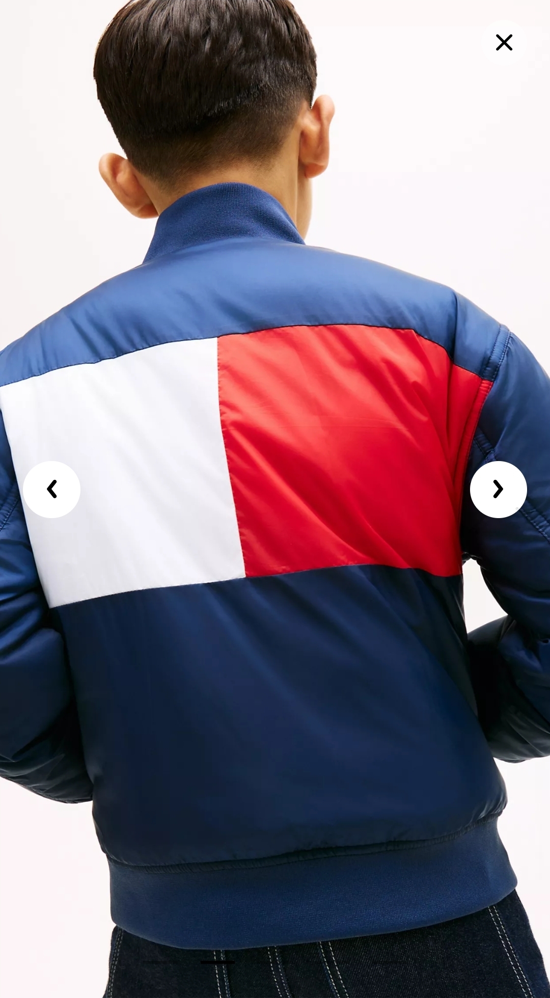 Chaqueta colorblock Tommy nino