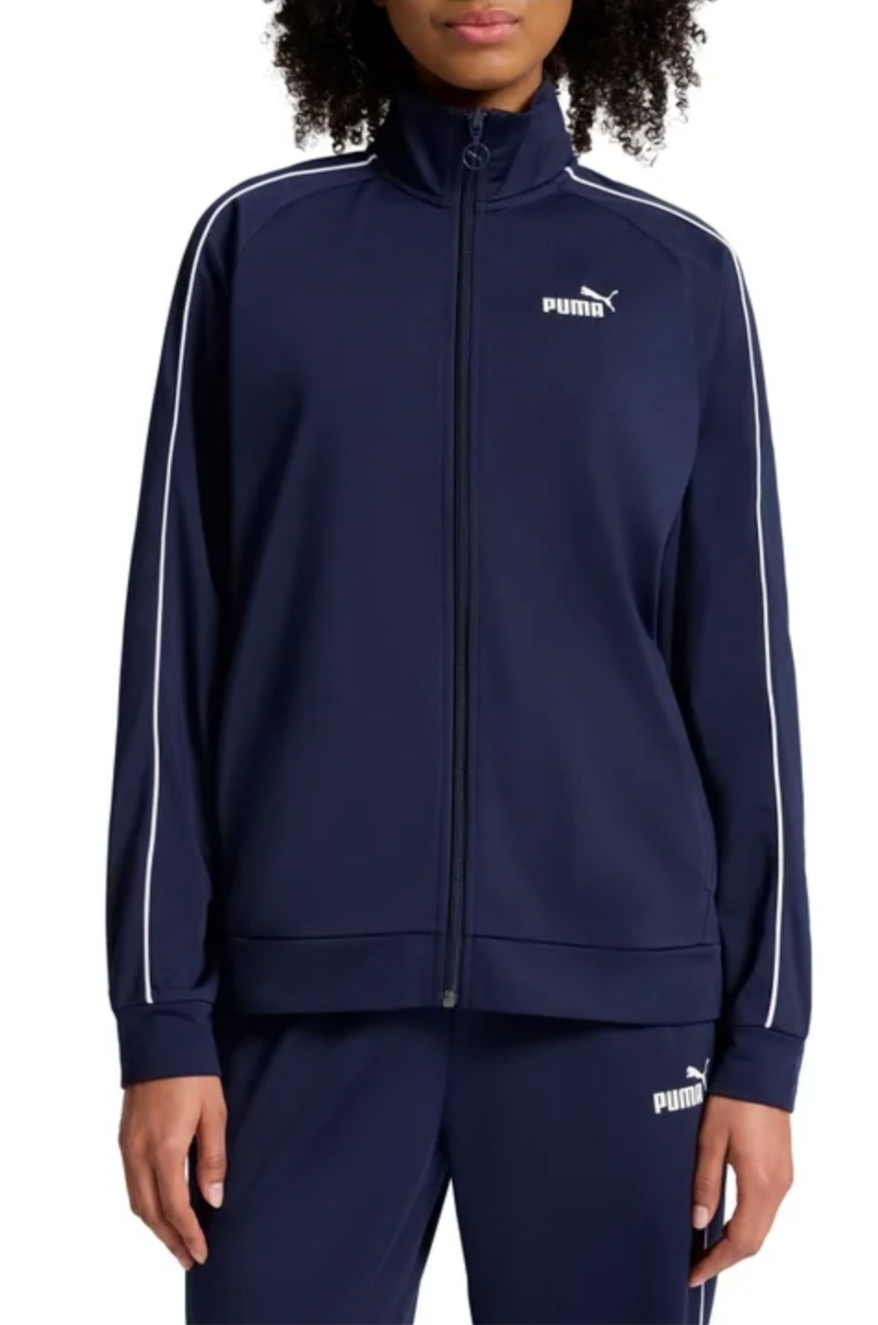 Chaqueta deportiva Puma azul mujer