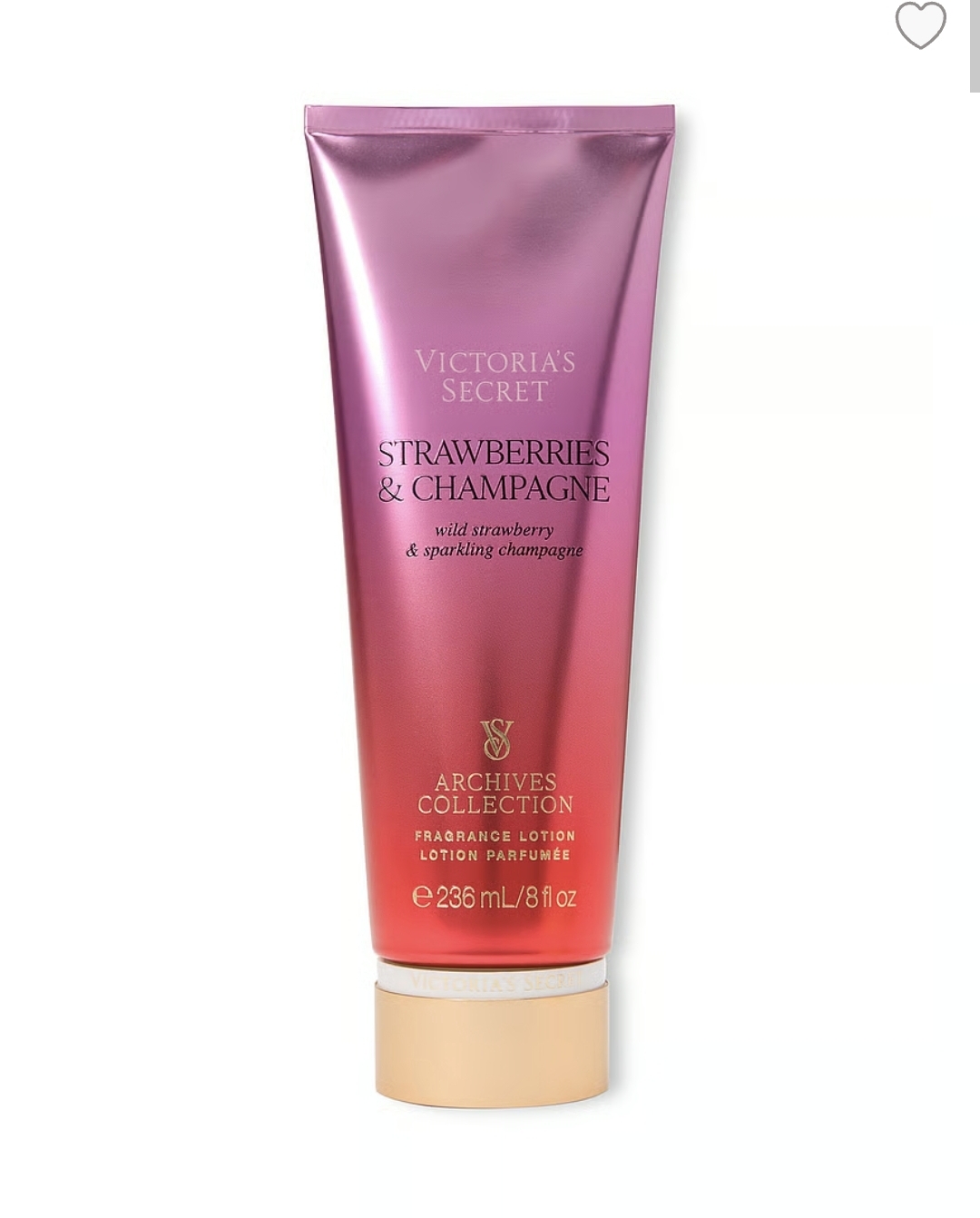 Crema Victorias Secret Strawberries Champagne