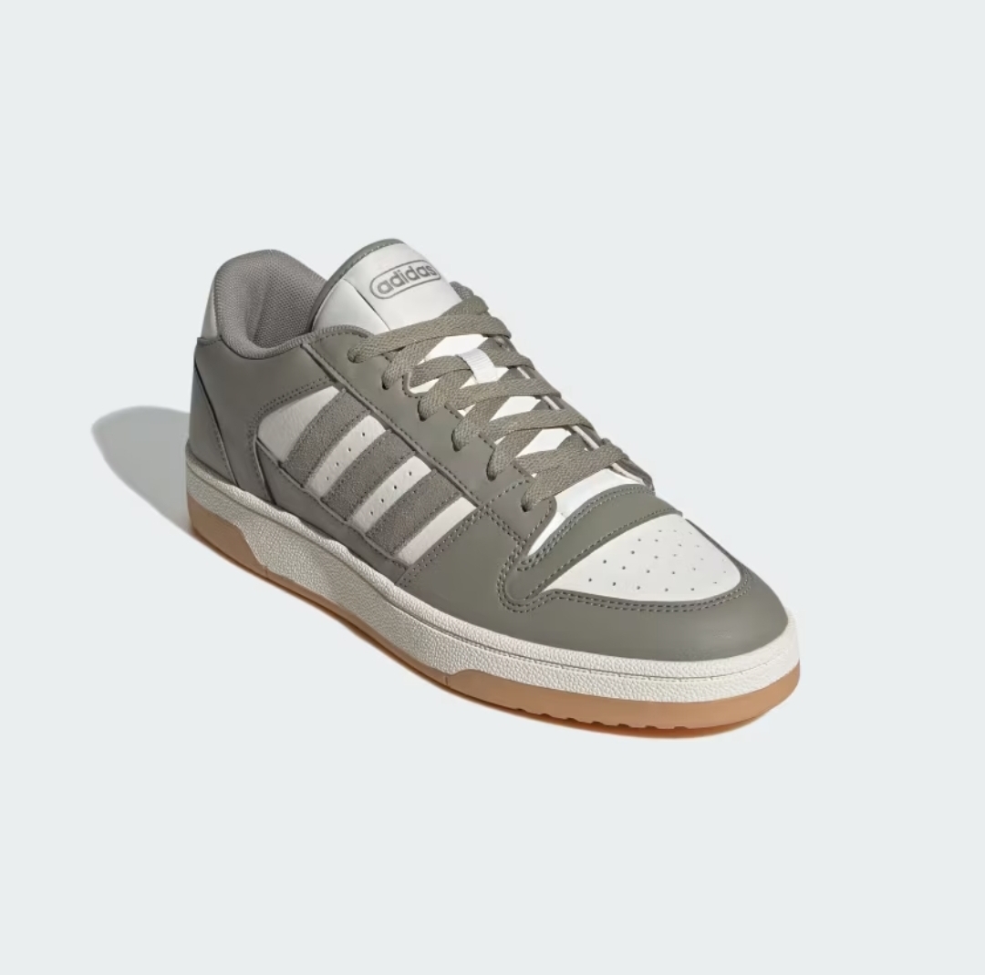 Tenis Adidas gris beige casual