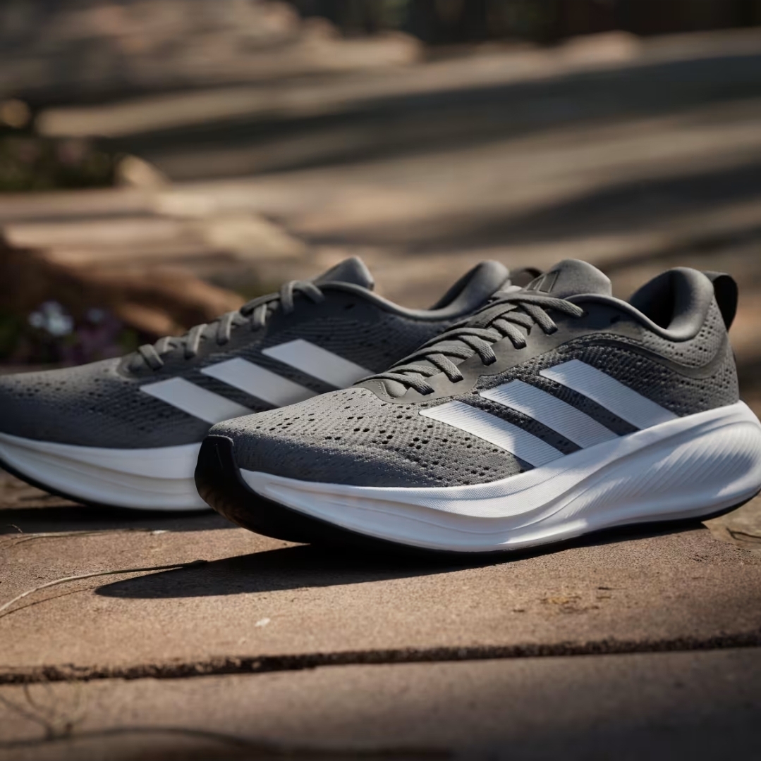 Tenis Adidas gris running