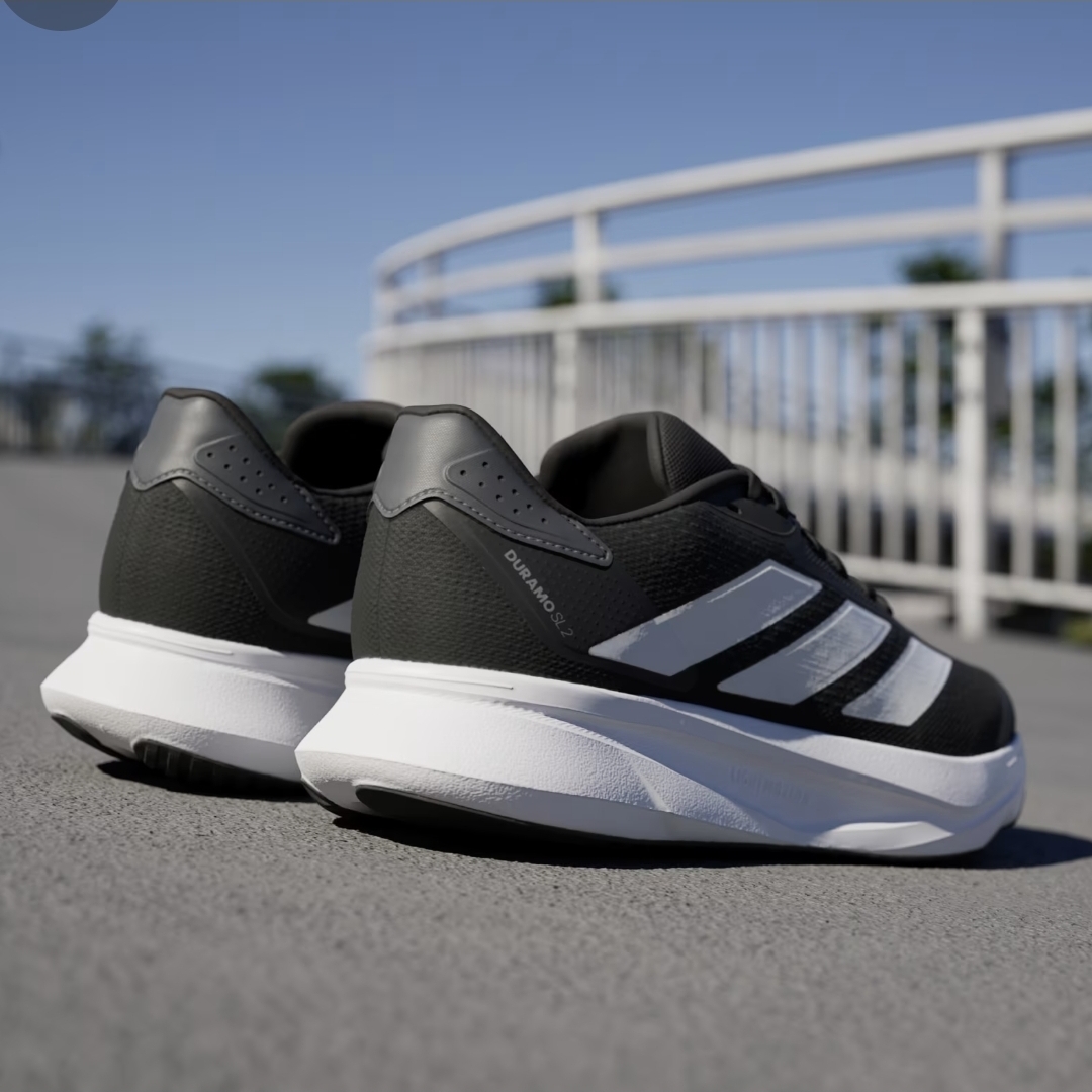 Tenis Adidas negro gris